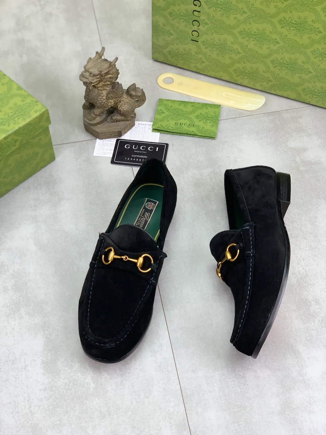 Men's men's shoes 💰P540 [New style] Water dyed cowhide 💰💎💎💎 [Gucci] Gucci high-end men's formal business leather shoes, original order 1:1! Original imported high-end washed calfskin, original metal buckle, imported first-layer cowhide lining for feet, original outsole, men's shoe size: 38-45, multiple colors available